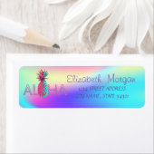 Aloha Hawaiaanse Ananas Holografisch Etiket (Insitu)