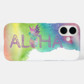 Aloha Hawaïaanse Ananas, Waterverfspatten Case-Mate iPhone Case (Achterkant (horizontaal))