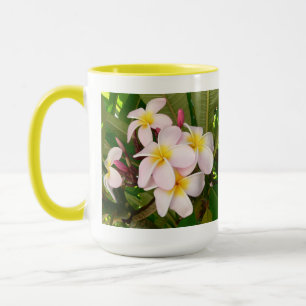 Aloha Hawaïaanse Frangipani Bloemen Plumerias Mok