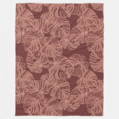Aloha Hawaiaanse patroonprint Fleece Deken (Voorkant)