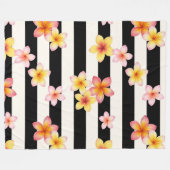 Aloha Hawaiaanse patroonprint Fleece Deken (Voorkant (Horizontaal))