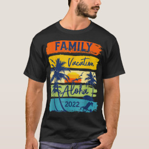 Aloha Hawaïaanse Vakantie 2022 Spring Break Retro T-shirt