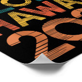 Aloha Hawaii 2025 Perfect voor zomerreis strand Li Poster (Hoek)