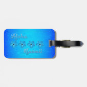 Aloha Hawaii Bagagelabel (Achterkant horizontaal)