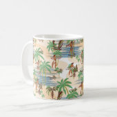 Aloha Hawaii Beach Summer Koffiemok (Voorkant links)
