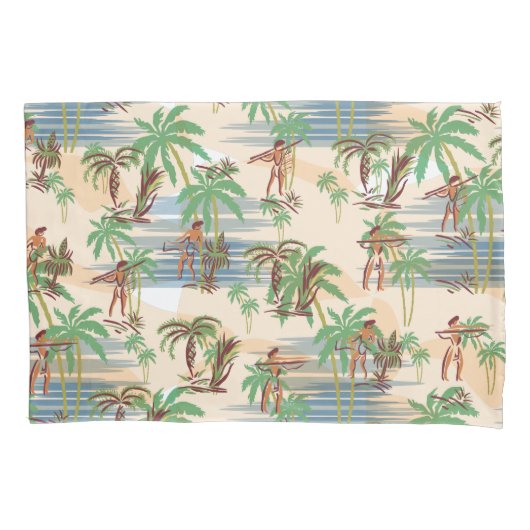  Aloha Hawaii Beach Summer Kussensloop (Voorkant)