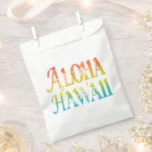 Aloha Hawaii Bedankzakje (Geknipt)
