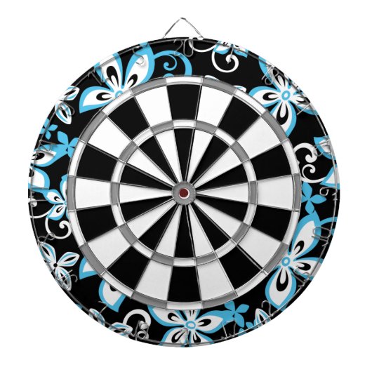 ALOHA HAWAII (BLACK/BLUE) DARTBORD (Voorkant)