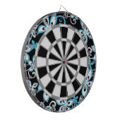 ALOHA HAWAII (BLACK/BLUE) DARTBORD (Voorkant Links)