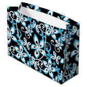 ALOHA HAWAII (BLACK/BLUE) GROOT CADEAUZAKJE (Achterkant Gekanteld)