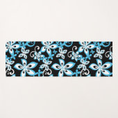 ALOHA HAWAII (BLACK/BLUE) YOGAMAT (Voorkant (horizontaal))