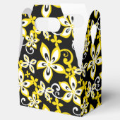 ALOHA HAWAII (BLACK/GEEL) BEDANKDOOSJES (Geopend)