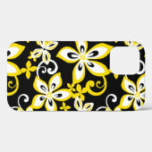 ALOHA HAWAII (BLACK/GEEL) Case-Mate iPhone CASE (Achterkant (horizontaal))