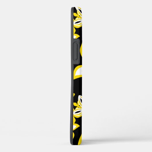 ALOHA HAWAII (BLACK/GEEL) Case-Mate iPhone CASE (Achterkant / Rechts)