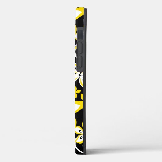 ALOHA HAWAII (BLACK/GEEL) Case-Mate iPhone CASE (Achterkant / Links)