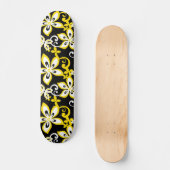 ALOHA HAWAII (BLACK/GEEL) PERSOONLIJK SKATEBOARD (Voorkant)