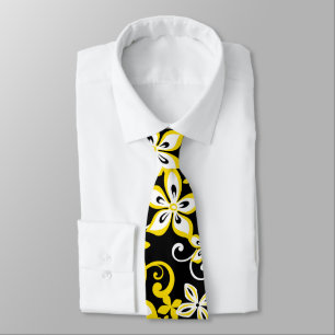 ALOHA HAWAII (BLACK/GEEL) STROPDAS