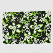 ALOHA HAWAII (BLACK/LIMOEN) GOLFHANDDOEK (Horizontaal)