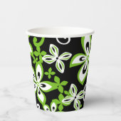 ALOHA HAWAII (BLACK/LIMOEN) PAPIEREN BEKERS (Voorkant)