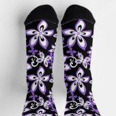 ALOHA HAWAII (BLACK/PAARS) SOKKEN (Top)