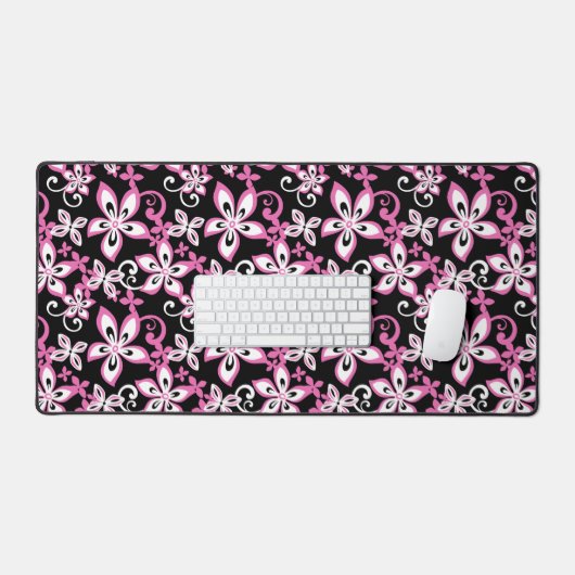 ALOHA HAWAII (BLACK/PINK) BUREAUMAT (Keyboard & Muis)