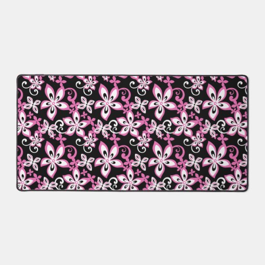 ALOHA HAWAII (BLACK/PINK) BUREAUMAT (Voorkant)