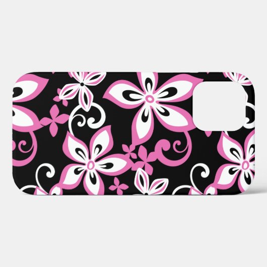 ALOHA HAWAII (BLACK/PINK) Case-Mate iPhone CASE (Achterkant (horizontaal))