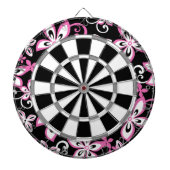 ALOHA HAWAII (BLACK/PINK) DARTBORD (Voorkant)