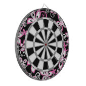 ALOHA HAWAII (BLACK/PINK) DARTBORD (Voorkant Links)