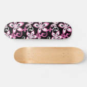 ALOHA HAWAII (BLACK/PINK) PERSOONLIJK SKATEBOARD (Horizontaal)