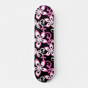 ALOHA HAWAII (BLACK/PINK) PERSOONLIJK SKATEBOARD