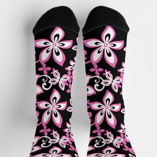ALOHA HAWAII (BLACK/PINK) SOKKEN (Top)