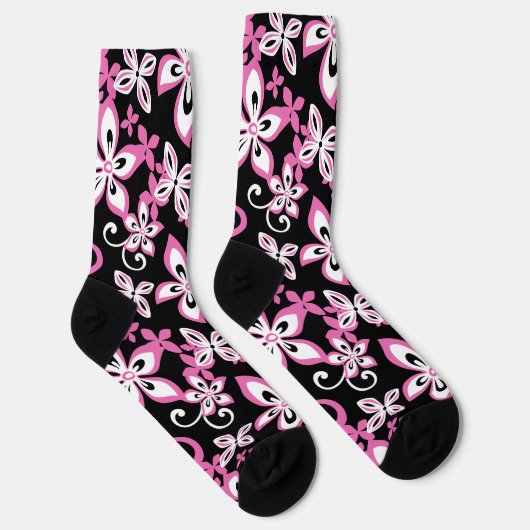 ALOHA HAWAII (BLACK/PINK) SOKKEN (Rechts)
