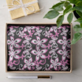 ALOHA HAWAII (BLACK/PINK) TISSUEPAPIER (Geschenk)