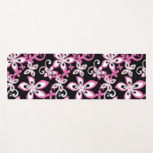 ALOHA HAWAII (BLACK/PINK) YOGAMAT (Voorkant (horizontaal))
