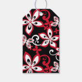 ALOHA HAWAII (BLACK/RED) CADEAULABEL (Voorkant)