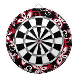 ALOHA HAWAII (BLACK/RED) DARTBORD