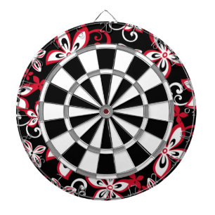 ALOHA HAWAII (BLACK/RED) DARTBORD