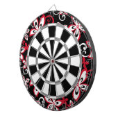 ALOHA HAWAII (BLACK/RED) DARTBORD (Voorkant Rechts)