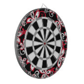 ALOHA HAWAII (BLACK/RED) DARTBORD (Voorkant Links)