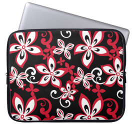 ALOHA HAWAII (BLACK/RED) LAPTOP SLEEVE