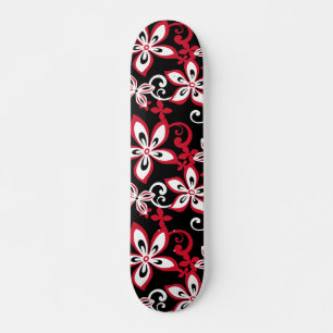 ALOHA HAWAII (BLACK/RED) PERSOONLIJK SKATEBOARD