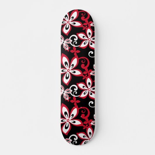 ALOHA HAWAII (BLACK/RED) PERSOONLIJK SKATEBOARD (Voorkant)