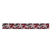 ALOHA HAWAII (BLACK/RED) SATIJNEN LINT (Voorkant)