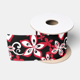 ALOHA HAWAII (BLACK/RED) SATIJNEN LINT