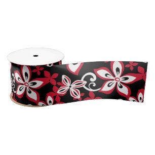 ALOHA HAWAII (BLACK/RED) SATIJNEN LINT