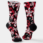 ALOHA HAWAII (BLACK/RED)-SOKKEN SOKKEN (Gebogen)