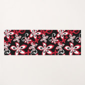 ALOHA HAWAII (BLACK/RED) YOGAMAT (Voorkant (horizontaal))