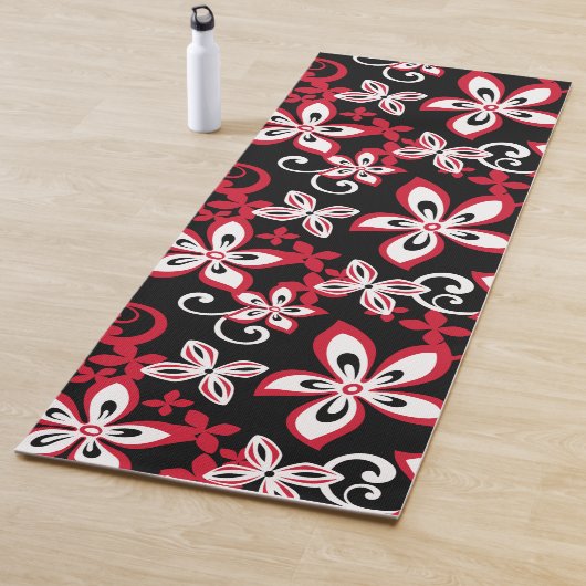 ALOHA HAWAII (BLACK/RED) YOGAMAT (In situ)