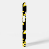 ALOHA HAWAII (BLACK/YELLOW) Hoesje-Mate iPhone CAS Case-Mate iPhone Case (Achterkant / Rechts)